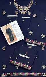 Pure Dhanak 2PC Embroidered Winter Collection
