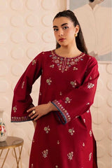 Pure Dhanak 2PC Embroidered Winter Collection