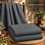 Lawrencepur Wool suit in Charcoal Grey