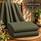 Lawrencepur Wool suit in Moss Green