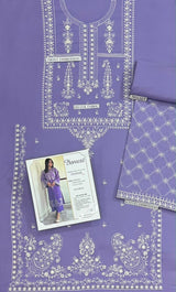 Lawrencepur Wool by Chawla premium winter fabric in Lavender