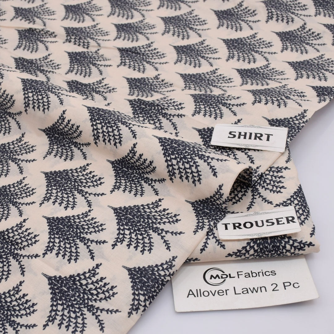 Original MDL Printed Lawn Suit – Shirt & Digital Printed Trouser