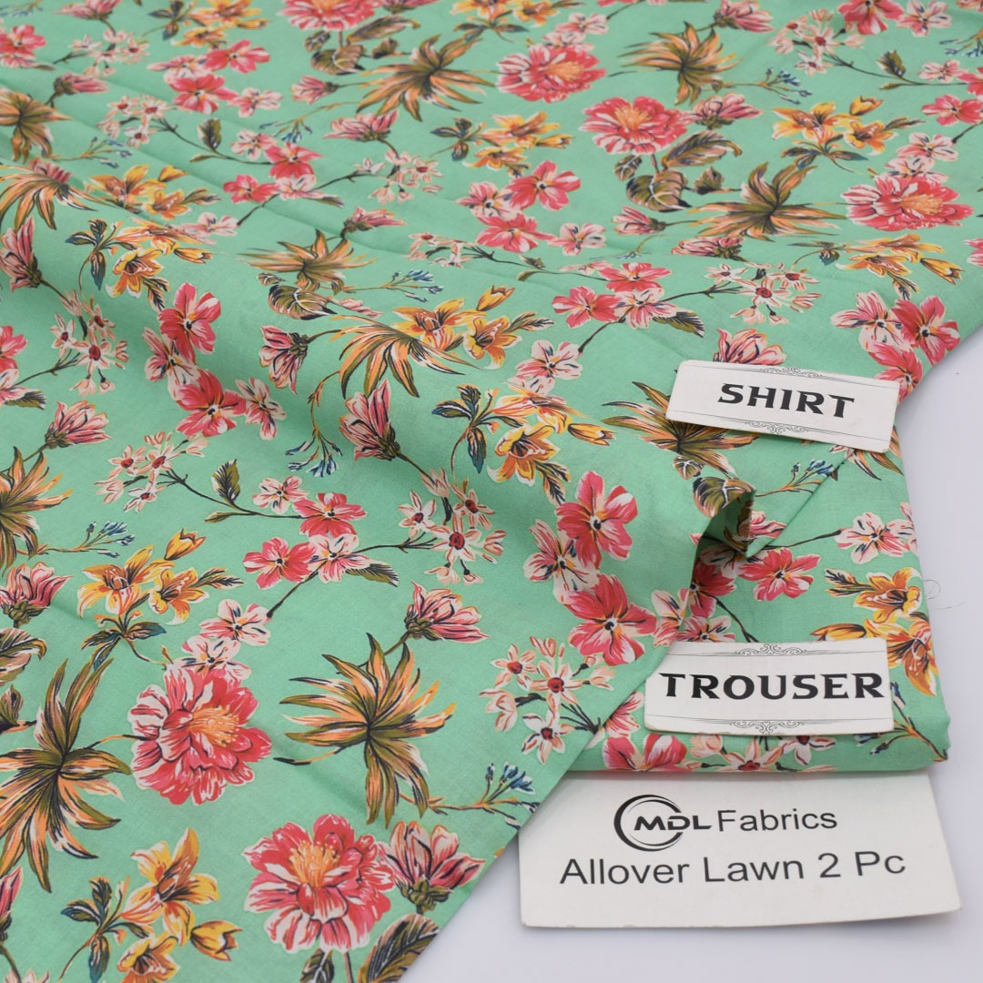 Original MDL Printed Lawn Suit – Shirt & Digital Printed Trouser