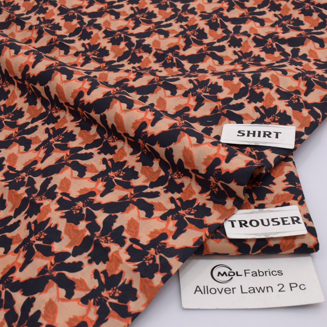 Original MDL Printed Lawn Suit – Shirt & Digital Printed Trouser