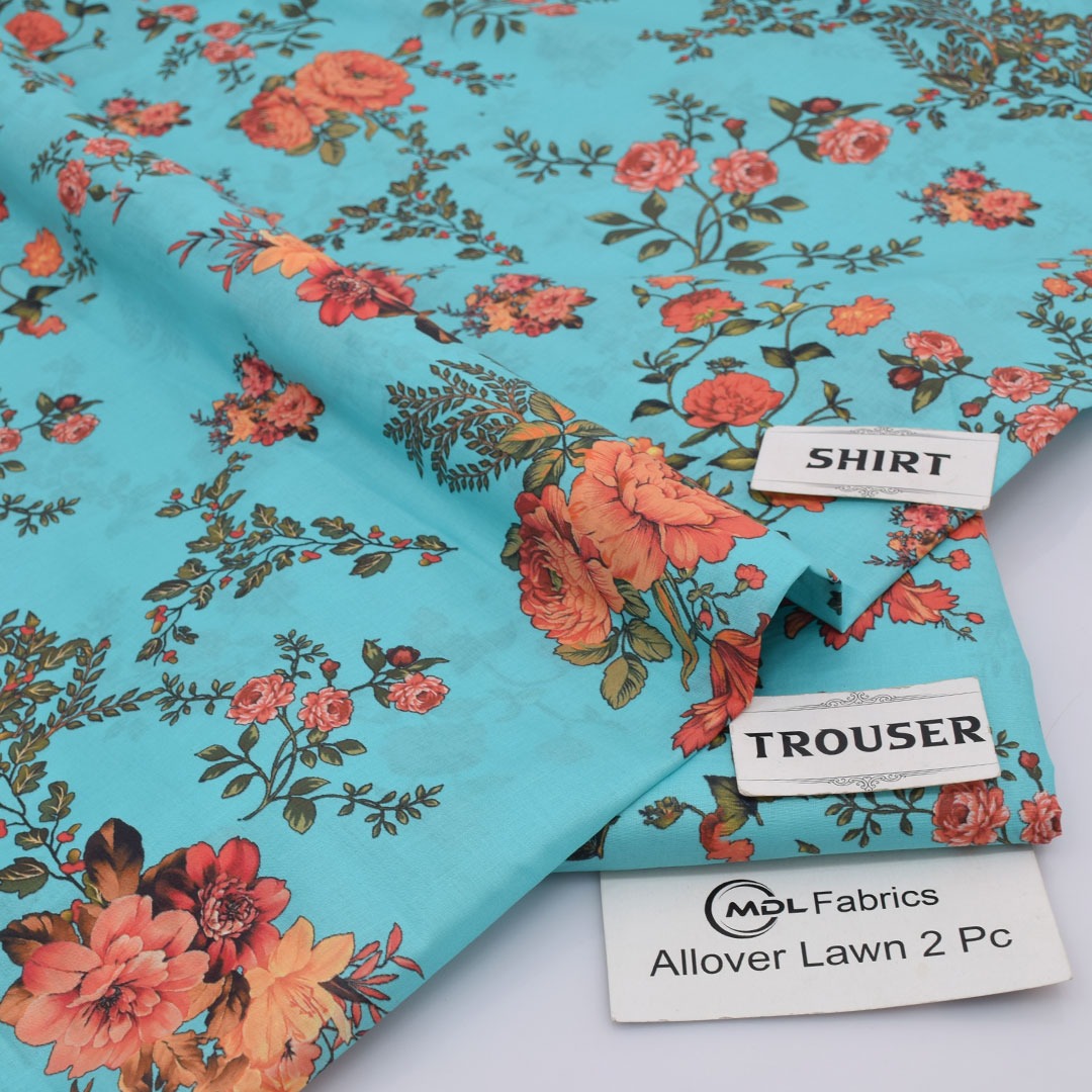 Original MDL Printed Lawn Suit – Shirt & Digital Printed Trouser