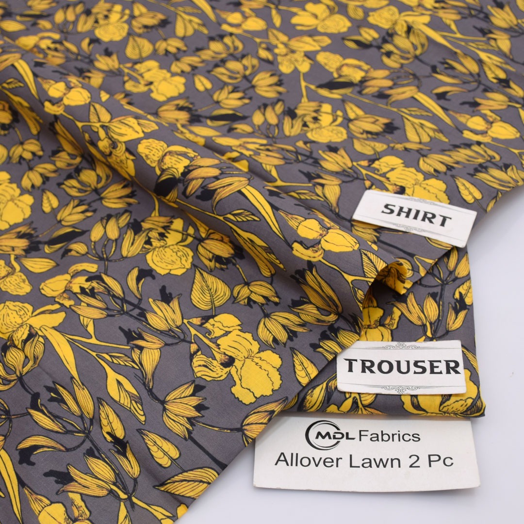 Original MDL Printed Lawn Suit – Shirt & Digital Printed Trouser