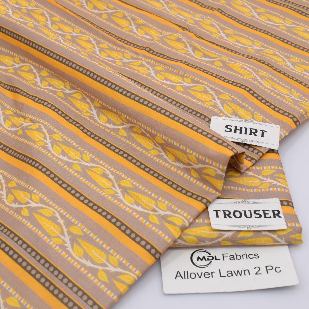 Original MDL Printed Lawn Suit – Shirt & Digital Printed Trouser