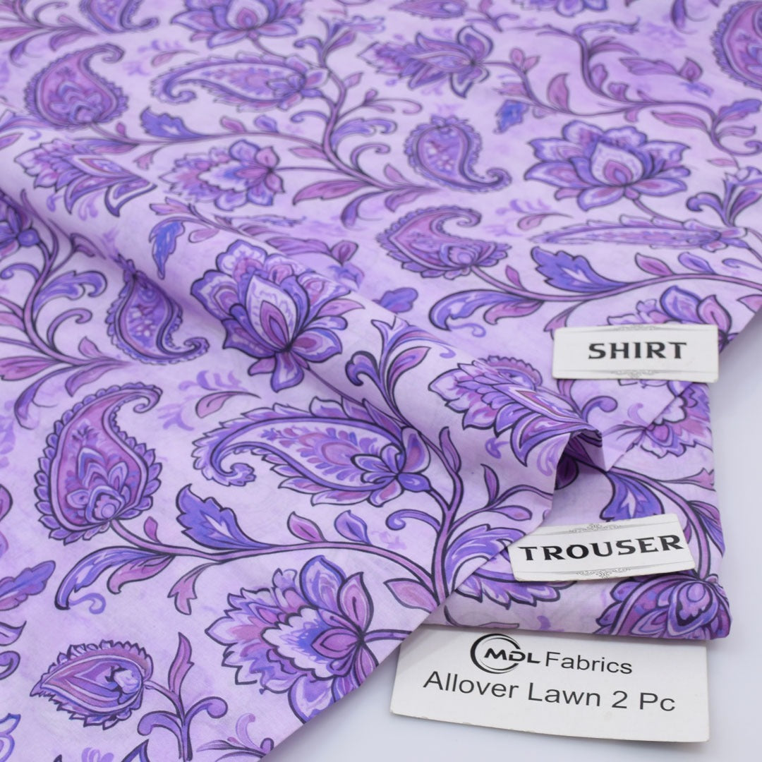 Original MDL Printed Lawn Suit – Shirt & Digital Printed Trouser