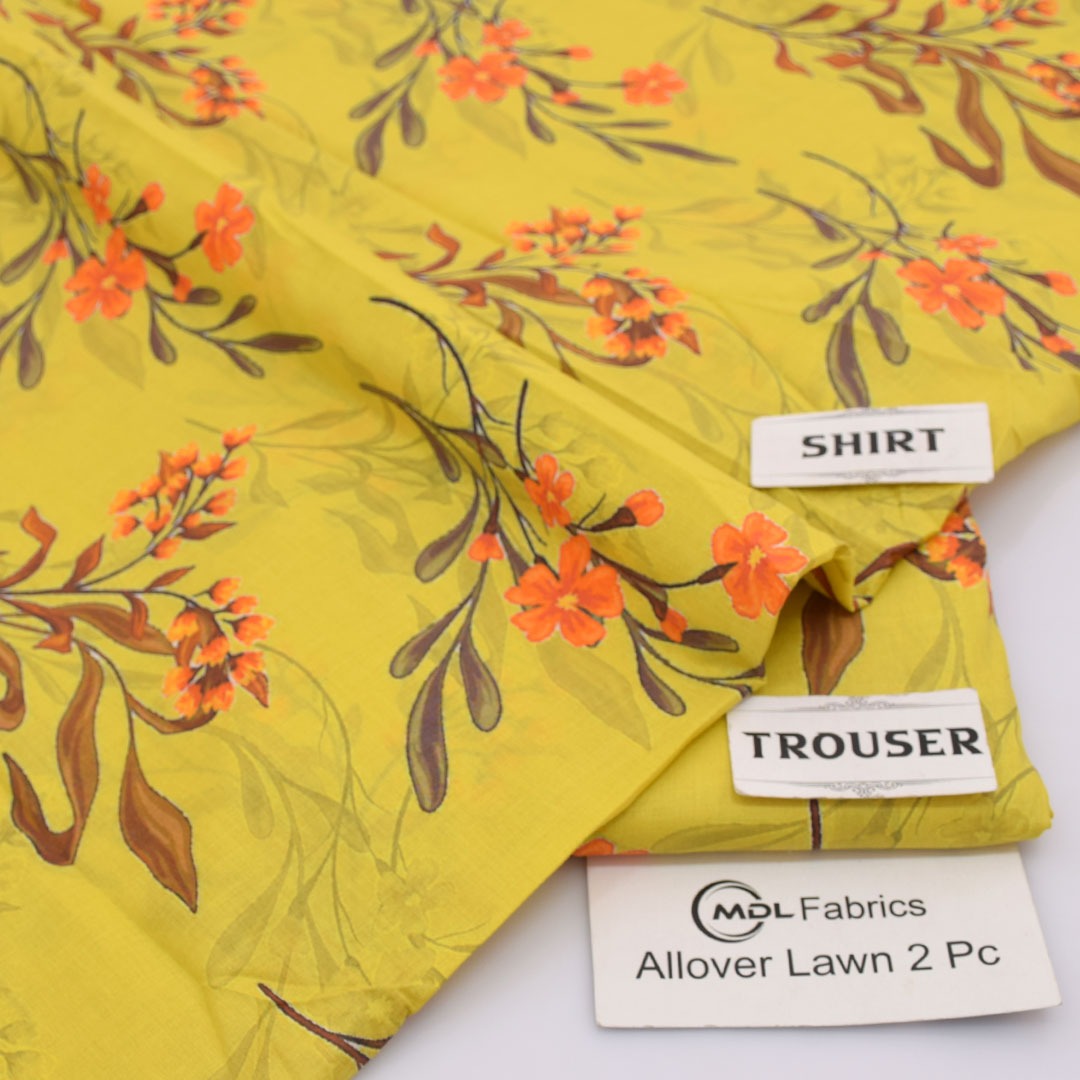 Original MDL Printed Lawn Suit – Shirt & Digital Printed Trouser