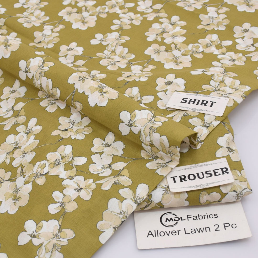 Original MDL Printed Lawn Suit – Shirt & Digital Printed Trouser