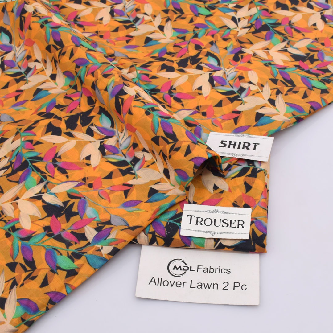 Original MDL Printed Lawn Suit – Shirt & Digital Printed Trouser