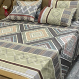 5 PC Export Quality Pure Cotton King Size Bedsheet Set