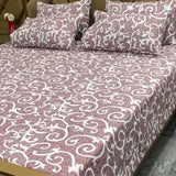 5 PC Export Quality Pure Cotton King Size Bedsheet Set