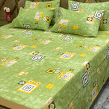 5 PC Export Quality Pure Cotton King Size Bedsheet Set