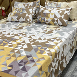 5 PC Export Quality Pure Cotton King Size Bedsheet Set