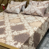 5 PC Export Quality Pure Cotton King Size Bedsheet Set