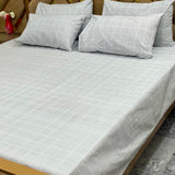 5 PC Export Quality Pure Cotton King Size Bedsheet Set
