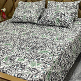 5 PC Export Quality Pure Cotton King Size Bedsheet Set