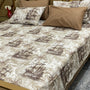 5 PC Export Quality Pure Cotton King Size Bedsheet Set
