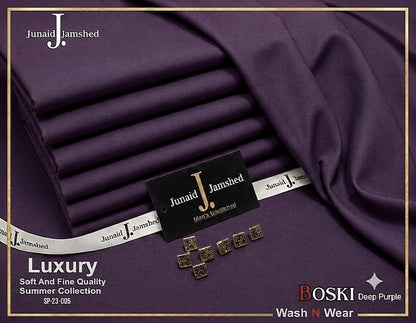 J. Junaid Jamshed Wash & Wear Boski – Four Season 2026