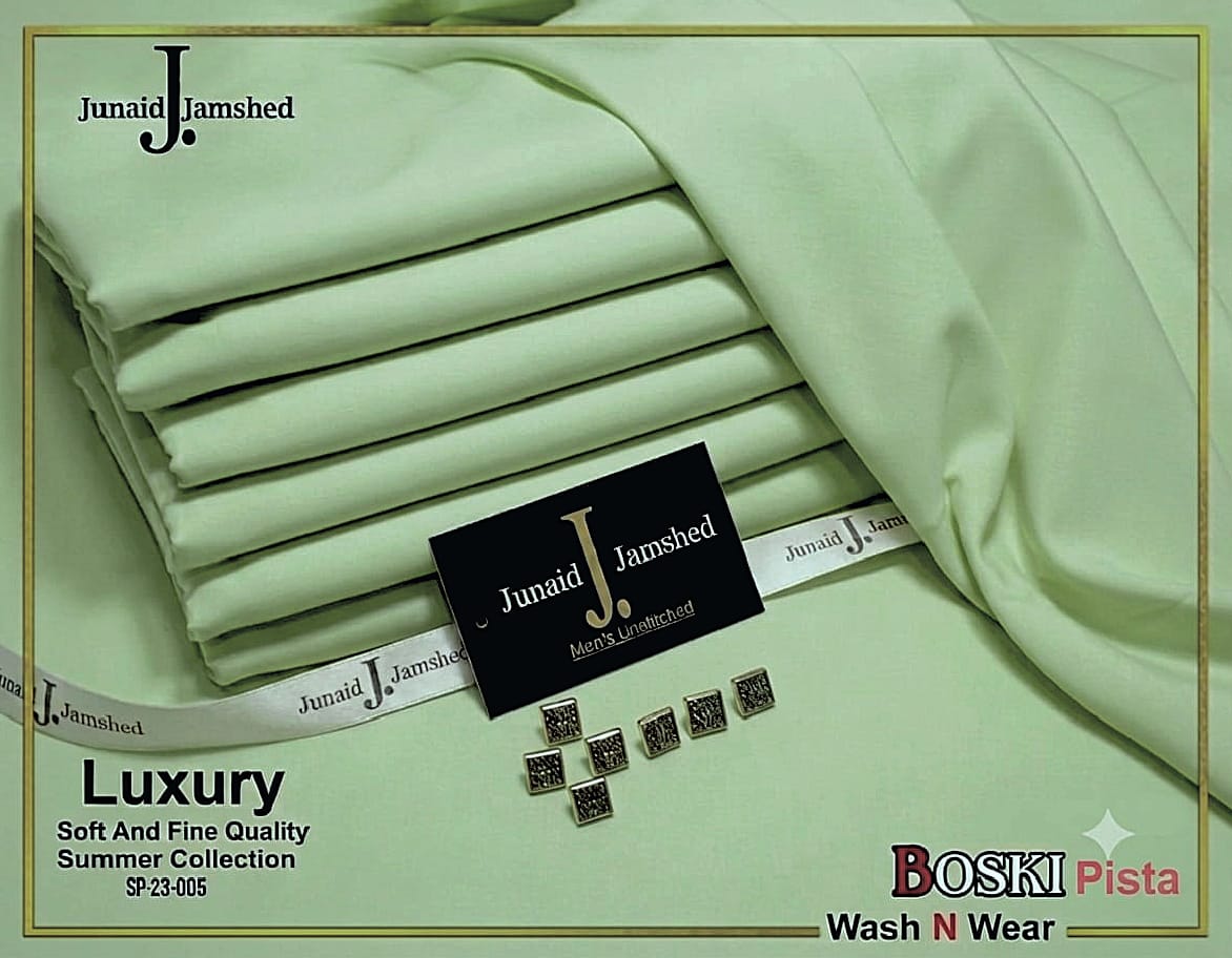 J. Junaid Jamshed Wash & Wear Boski – Four Season 2026