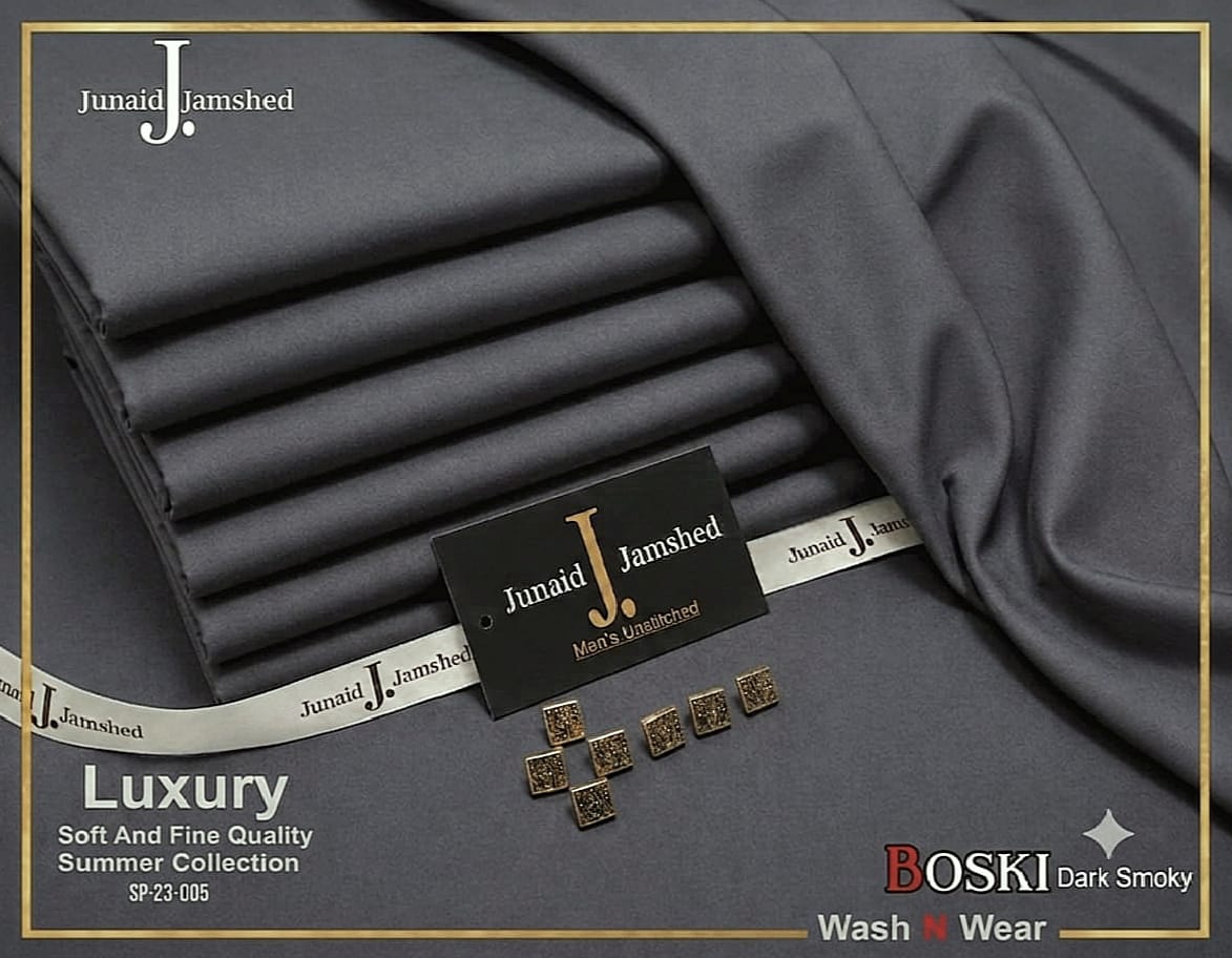 J. Junaid Jamshed Wash & Wear Boski – Four Season 2026