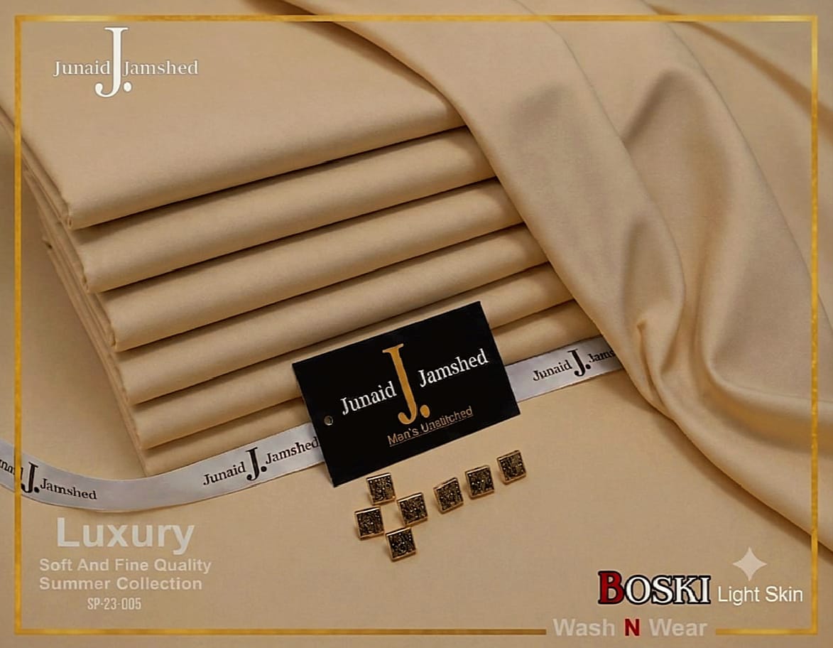 J. Junaid Jamshed Wash & Wear Boski – Four Season 2026