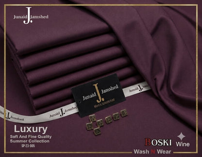 J. Junaid Jamshed Wash & Wear Boski – Four Season 2026
