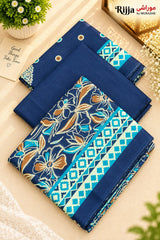 Rija by Murashe Original 3PC Khaddar Digital Printed Unstitched Suit