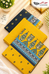 Rija by Murashe Original 3PC Khaddar Digital Printed Unstitched Suit