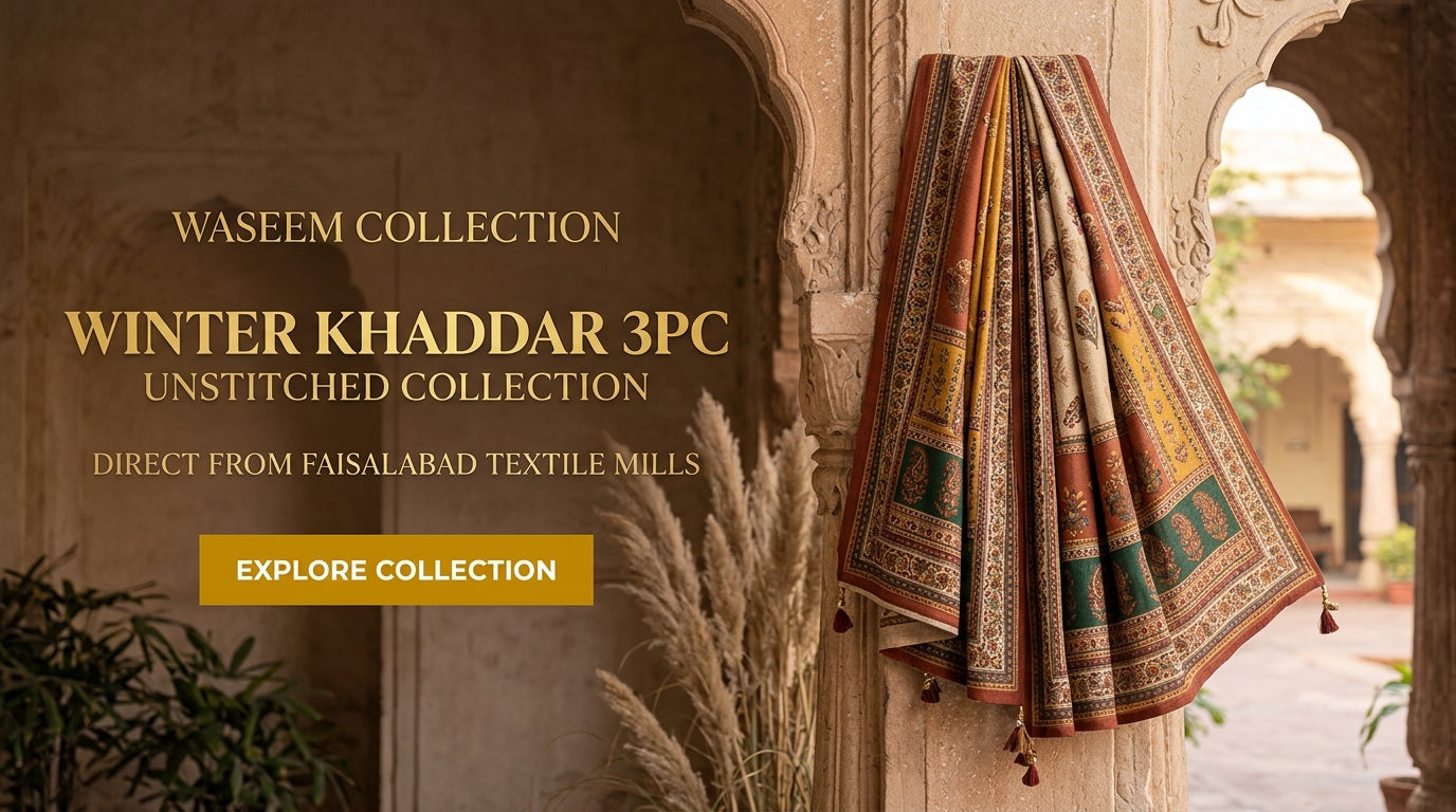 Ladies Winter Khaddar 3PC